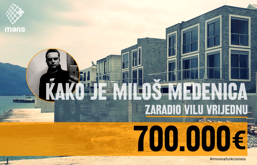 Kako je Miloš Medenica „zaradio“ vilu od 700.000 eura
